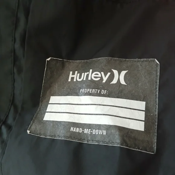 Hurley Boys Jacket Size M Puffer Jacket Hoodie Camo Camouflage Long Sleeve..Fl - Picture 6 of 9